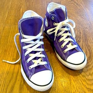 Converse Chuck Taylor All Star High Top Size 3 Purple